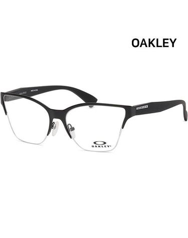 오클리 안경테 OX3243 0155 블랙 캣츠아이 반무테