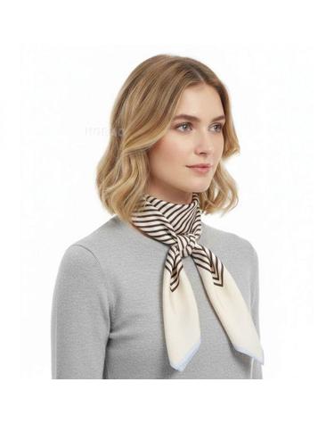 토템 26FW Centered Monogram Silk Scarf241WSC1548FB0153 070 센터드 모노그램 실크 스카프