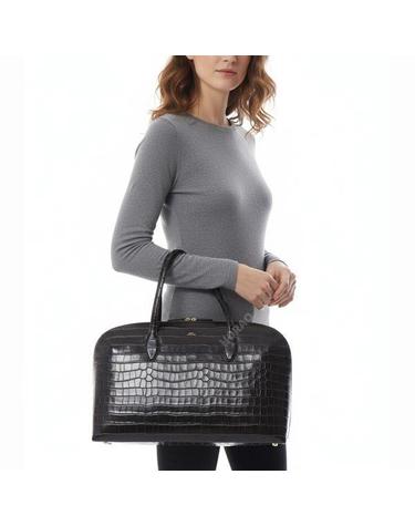 토템 Croco Embossed Day Tote Bag 252WAL0082LE0076 014 크로커 엠보스드 데이 토트백