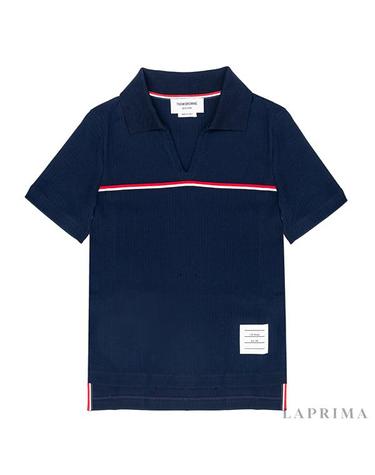 톰브라운 스트라이프 여성 폴로셔츠 FJP076AJ0066-415
