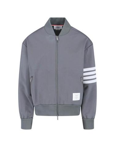 26SS 톰브라운 가죽 자켓 MJT569AJ0242035 MED GREY DOM