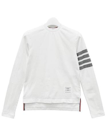논현 더팩토리26FW 톰브라운 사선 완장 4바 긴팔티 FJS103G 07862 100