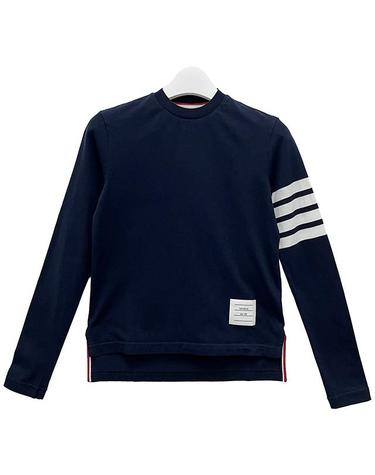 논현 더팩토리26FW 톰브라운 사선 완장 4바 긴팔티 FJS103G 07862 415