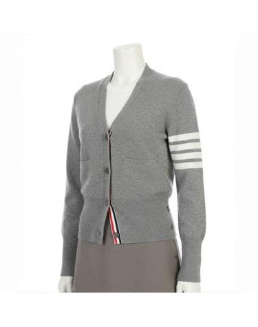 톰브라운 26FW 울 4바 밀라노 스티치 브이넥 가디건 FKC207A 00014 055