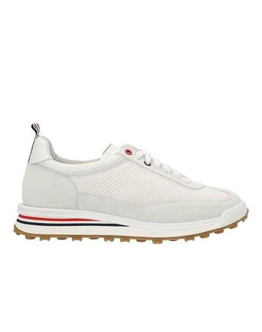 THOM BROWNE 톰브라운 26FW 파인 키드 스웨이드 테크 러너 그레이 MFD180A 03050 100