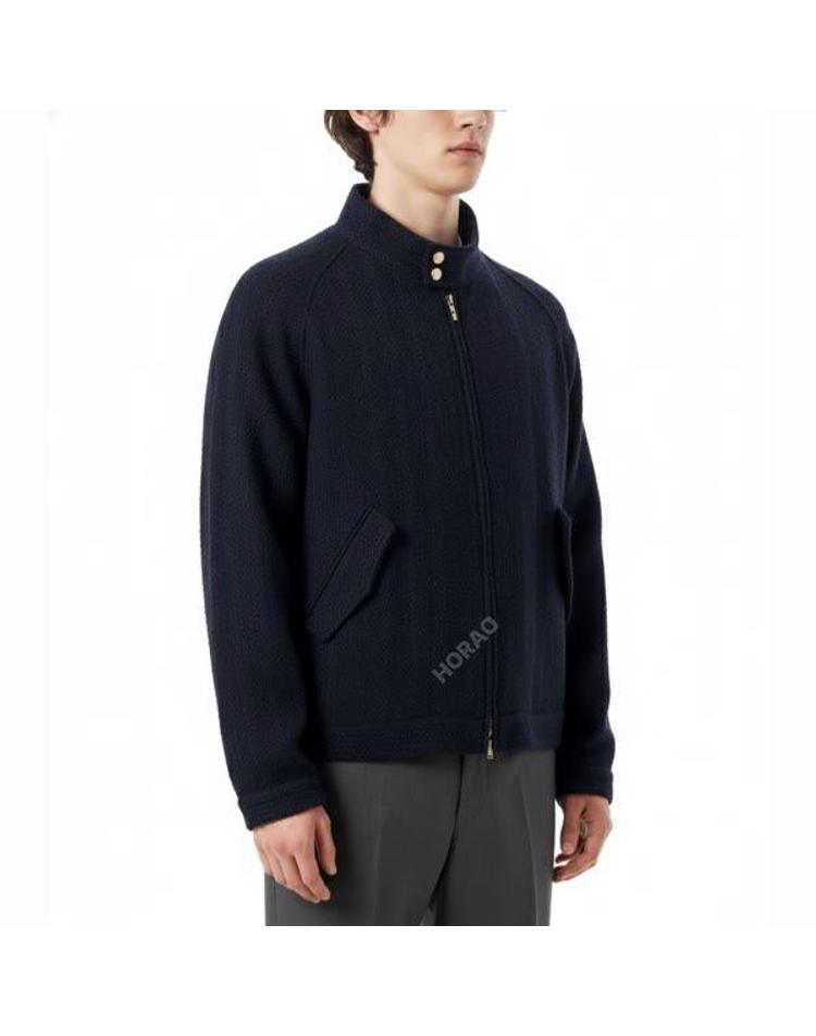 THOM BROWNE 톰브라운 트위드 래글런 칼라 자켓 MJO108A F0665 415 F5YPXX11900