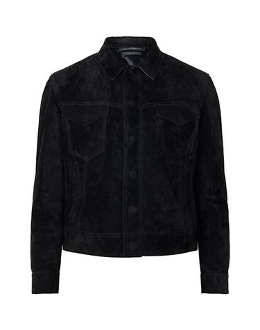 톰포드 25FW 블랙 스웨이드 웨스턴 자켓 LBI002 LMS028 LB999