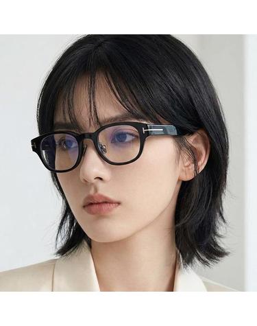 톰포드 블루라이트차단 안경테 TF5861DB 005 명품 시력보호 뿔테 웰링턴 아시안핏
