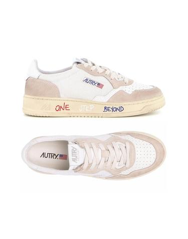 26SS 메달리스트 로우탑 스니커즈 화이트화이트탭 AULM DW01