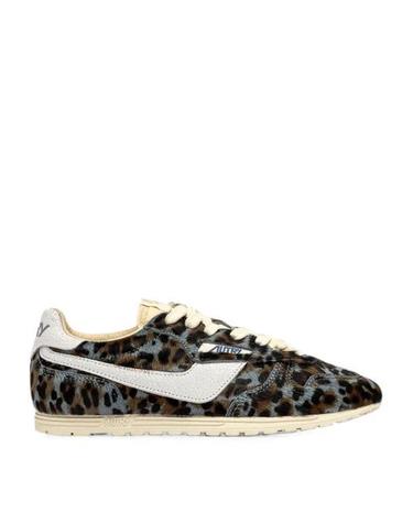 26FW 오트리 WINDSPIN 윈드스핀 스니커즈 WSLW PZ03 GRAY LEOPARD WHITE DOM