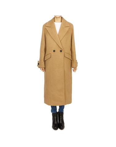 올세인츠 마벨 여성 코트 WO016Z CAMEL BROWN