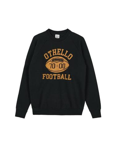 와일드 동키FW25 공용 오셀로 맨투맨 FR OTHELLO BLACK