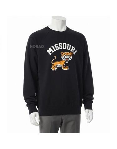 와일드동키 26 MISSOURI RAGLAN CREWNECK BLACK 미주리 라글란 크루넥 스웨트셔츠