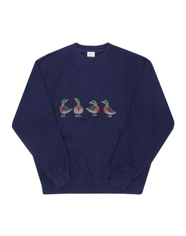 와일드동키 FGMALLARDS VINTAGE DEEP NAVY BLUE 공용 맨투맨