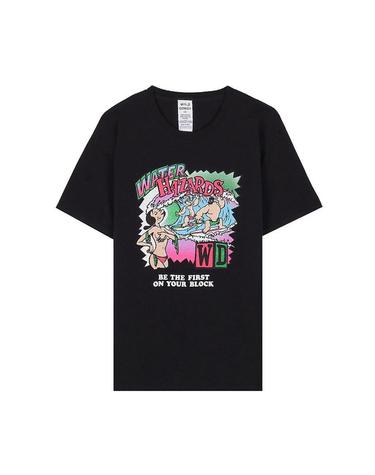 와일드 동키SS26 공용 해저드 티셔츠 T HAZARD BLACK