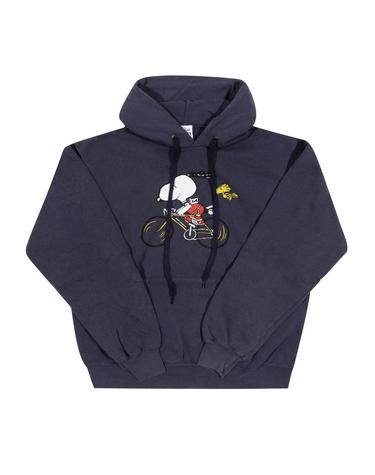 와일드동키 FCBICYCLE LSW NAVY 공용 후드티