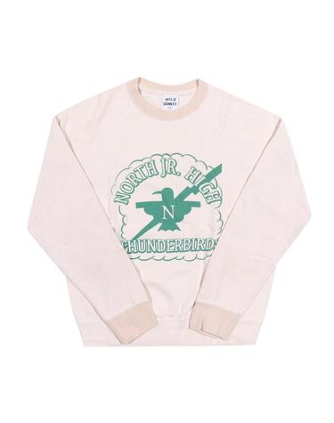 와일드동키 FRTHUNDERBIRDS TEA DYED 공용 맨투맨