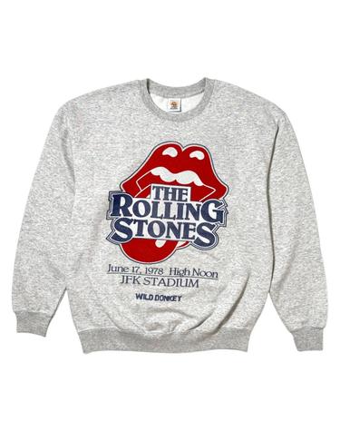 26FW 와일드동키 롤링 스톤스 콜라보 맨투맨 ROLLINGSTONES CREWNECK FG01 706