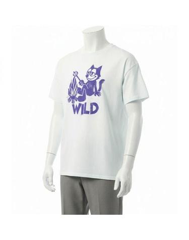 와일드동키 26 WILD FELIX TSHIRT SW LIGHT BLUE 와일드 필릭스 티셔츠