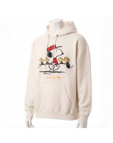 와일드동키 26FW WOODS Hoodie NATURAL 우드 후드티