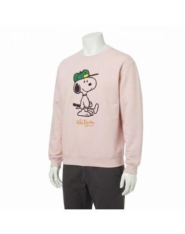 와일드동키 26FW GREEN SET IN CREWNECK POWDERROSE 그린 셋인 크루넥 맨투맨