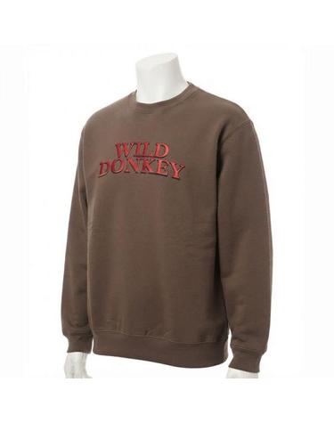와일드동키 26FW DRIVERS SET IN CREWNECK BROWN 드라이버스 셋인 크루넥 맨투맨