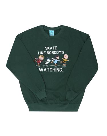 와일드동키 맨투맨 FGSKATE VINTAGE GREEN 피너츠 스케이트 윈터 게임 남성맨투맨