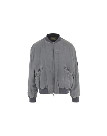 26SS 리버시블 페이딩 워싱 자켓 그레이블랙 W261JP07 931G