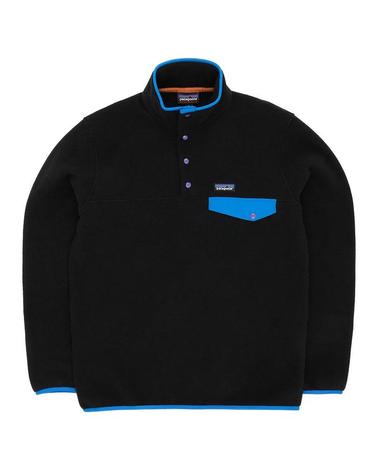 26FW 파타고니아 라이트웨이트 신칠라 스냅T 플리스 풀오버 블랙 P6 블루 25551 BLKP