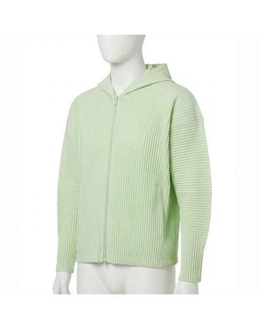옴므플리세이세이미야케 26FW 먼슬리 컬러 JULY 오버사이즈 후드 집업 HP68JL07161