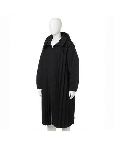 옴므플리세이세이미야케 Edge Coat HoodieHP46FA316 15 엣지 코트 후디