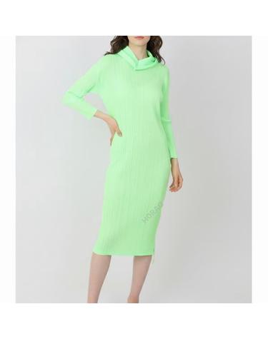 플리츠플리즈이세이미야케 PP38 JH13667 플리츠 후드 원피스