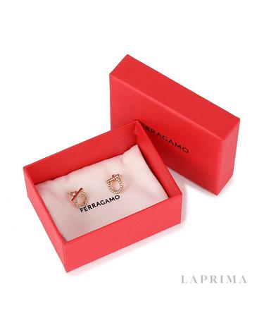 페라가모 간치니 크리스탈 귀걸이 760122 GOLD 696573