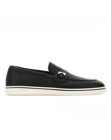 SALVATORE FERRAGAMO 페라가모 26 간치니 디테일 보트 슈즈 02A374 789158