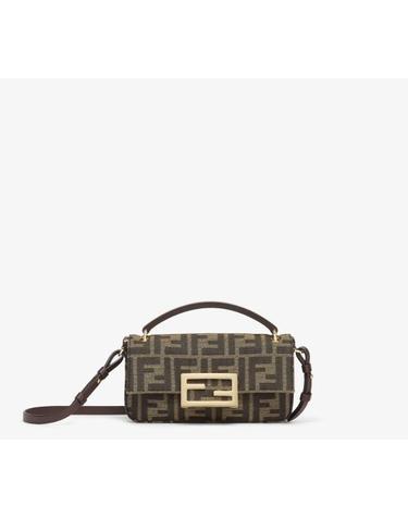 26SS FENDI 펜디 FF 로고 바게트백 숄더백 7AS142AP9LF19TA Brown