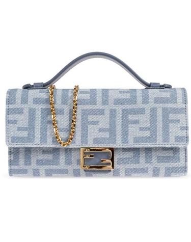 FENDI 펜디 26FW Baguette Chain Long Wallet 8M0565 AY6Y F1X25 바게트 체인 장지갑