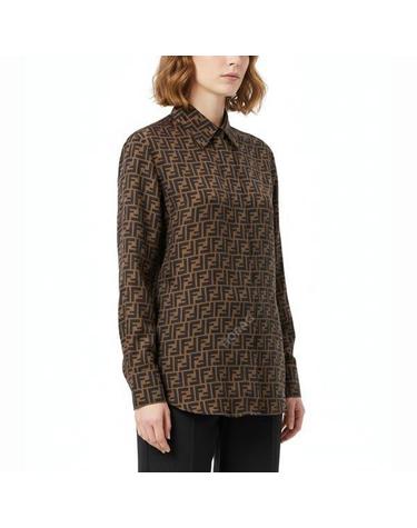 펜디 FF twill shirt FS8107 A8G3 F118W FF 트윌 셔츠