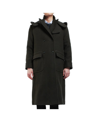 22FW 포스디자인스 모닝 후드 코트 651H 0923 55