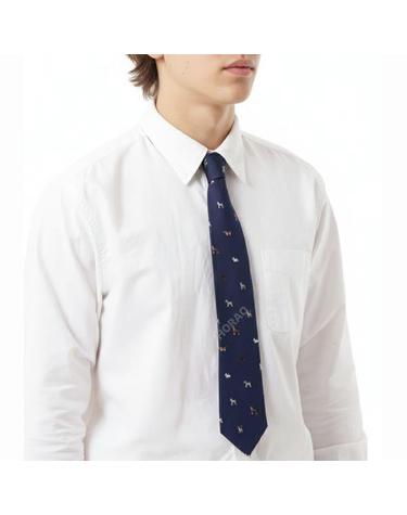 폴스미스 도그 패턴 실크 타이 M1A 0TIE P41593 47