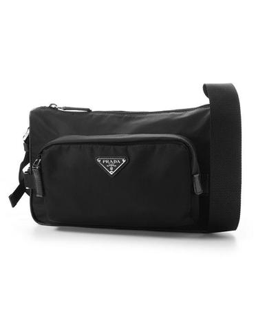 PRADA 프라다 26 라지 리나일론 및 사피아노 가죽 숄더백 2VH191 VOOO 2DMG F0002