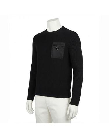 프라다 26FW 삼각로고 울 스웨터 UMB049 1W4X F0002
