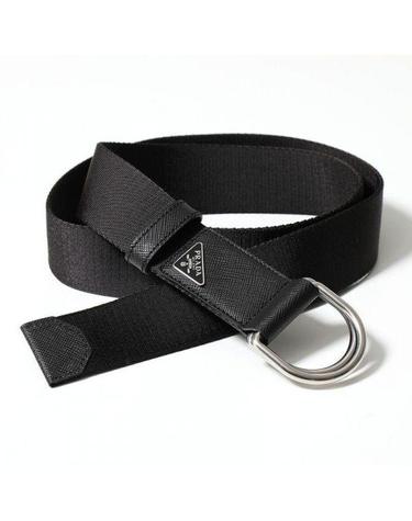 PRADA 프라다 26 2CN028 2DMN F0002 나일론 삼각로고 D링 벨트