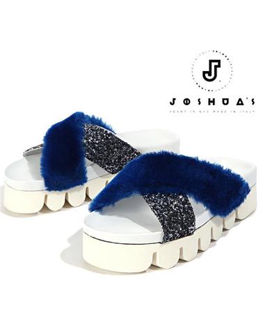 조슈아샌더스 10131F BLUE FUR 블루퍼 샌들