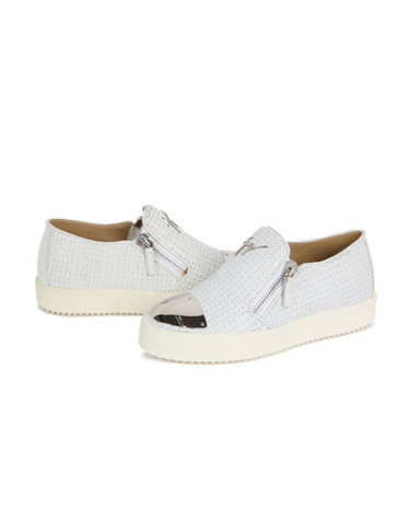 쥬세페자노티 메탈쉴드 스니커즈 디피 RS7082 BIANCO