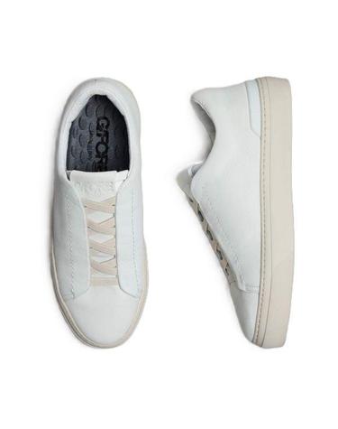 GFORE 지포어 26 ELASTIC SLIP ON LIFESTYLE SNEAKER GML000091SNOW 남성 엔데버 슬립온 가죽 스니커즈