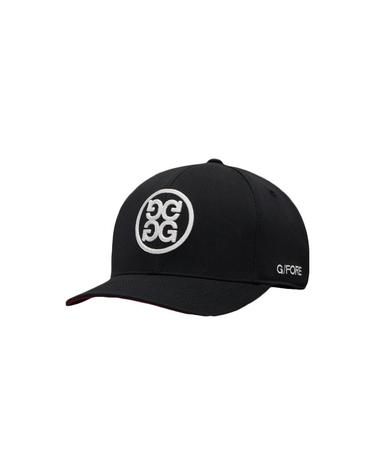26FW 체인스티치 GS 써클 콘트라스트 캡모자 오닉스스노우 GMH000133 OSNO