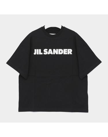 질샌더 영문로고 박스핏 반팔 남성 티셔츠 J22GC0221 J20349 001
