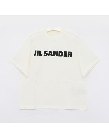 질샌더 영문로고 박스핏 반팔 여성 티셔츠 J02GC0140 J20347 102