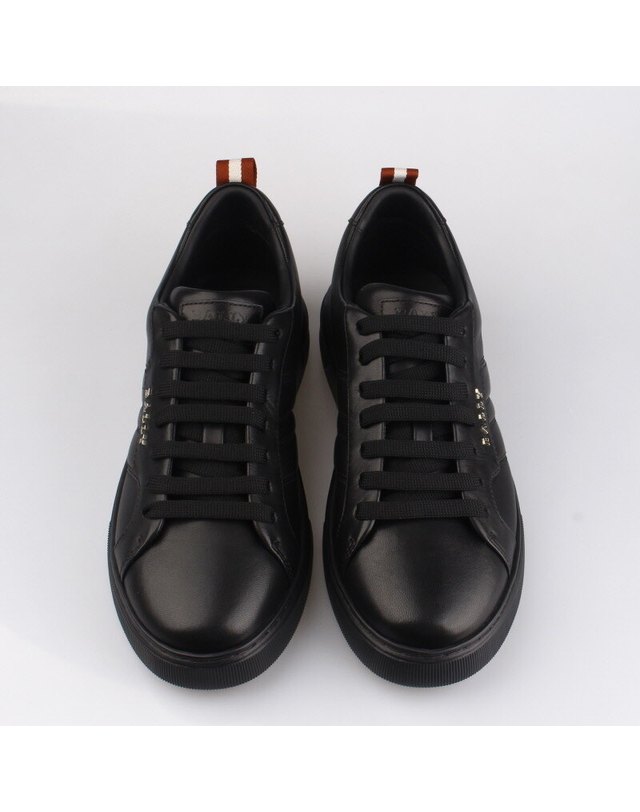 발리 [명품]BALLY 뉴 맥심 남성 스니커즈 NEW MAXIM U901 NEWMAXIMU901 BLACK 착용컷