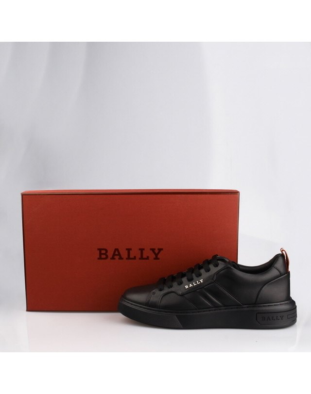 발리 [명품]BALLY 뉴 맥심 남성 스니커즈 NEW MAXIM U901 NEWMAXIMU901 BLACK 착용컷